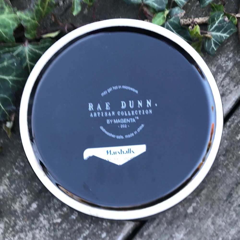 NEW Rae Dunn “Spooky” Halloween Black 5” Pet Dish